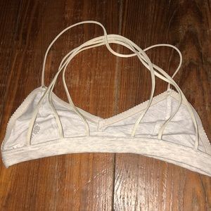 Vs light gray bra